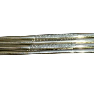 Brass Brazing Rod 1000mm Solder Stick Brass Welding Materials Aws Rbcuzn-a for Blade Welding